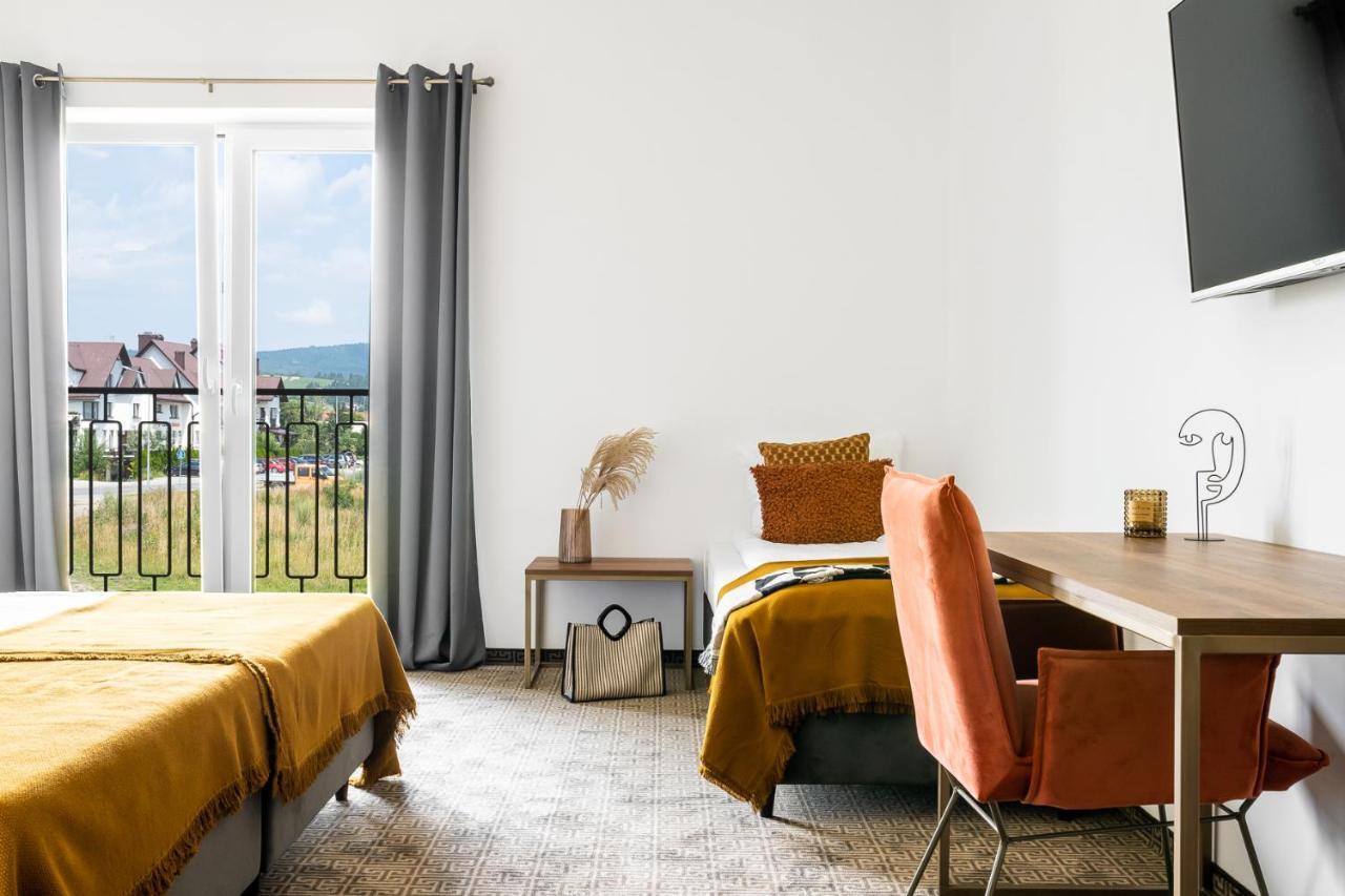 Oberza Pod Roza Restauracja, Sauny, Jacuzzi Bed & Breakfast Нови Тарг Екстериор снимка