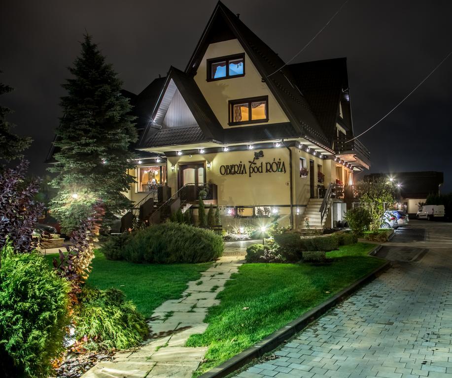 Oberza Pod Roza Restauracja, Sauny, Jacuzzi Bed & Breakfast Нови Тарг Екстериор снимка