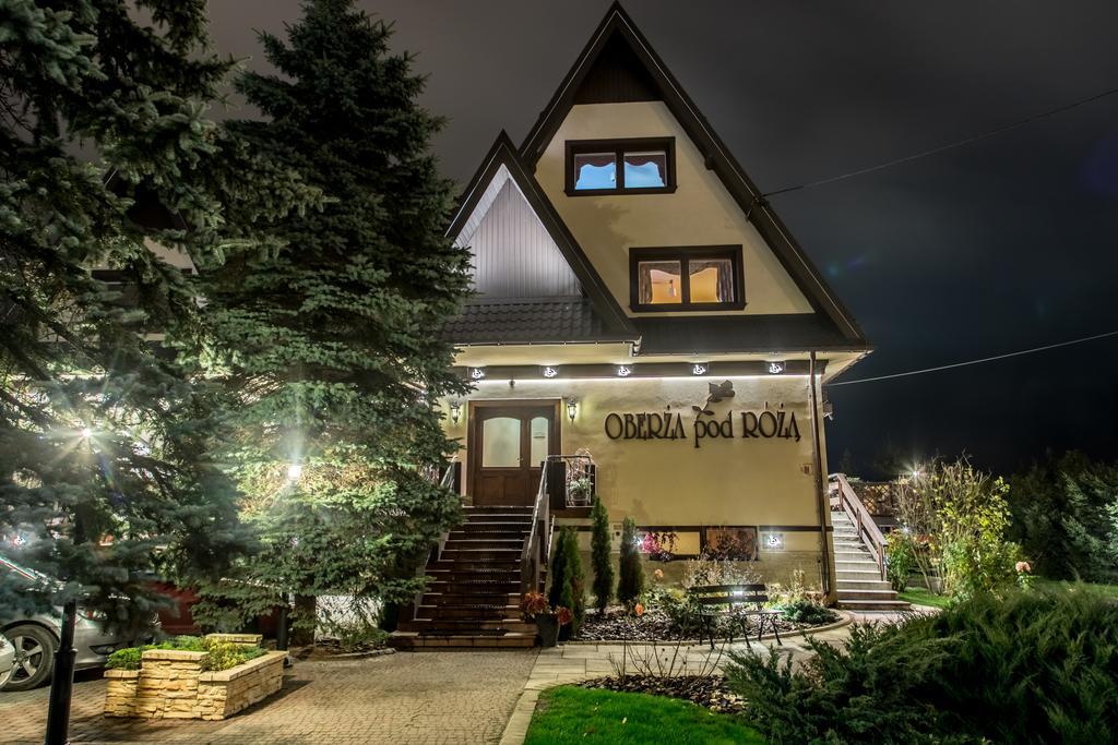 Oberza Pod Roza Restauracja, Sauny, Jacuzzi Bed & Breakfast Нови Тарг Екстериор снимка